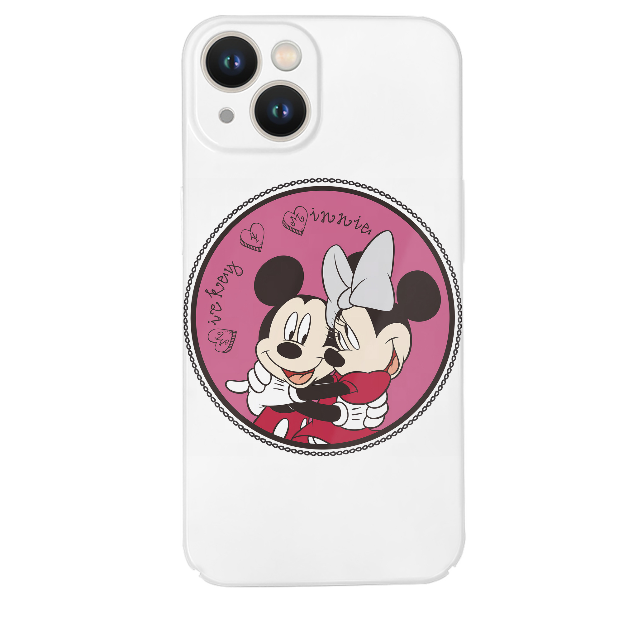 （画像用） ミッキーマウス Mickey Mouse 【iPhone 14シリーズ対応】ハードケース